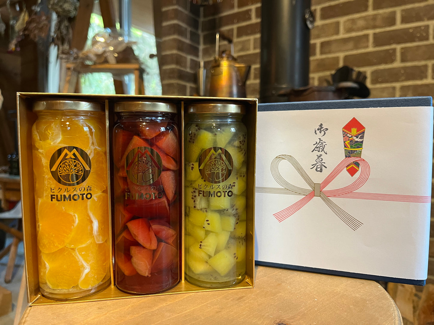 ★11/30まで早期10%OFF
【お歳暮ギフト・熨斗あり】フルーツピクルス3本セット